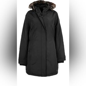 Spyder NWOT Black Ski & Snow Jacket with Fur Trim